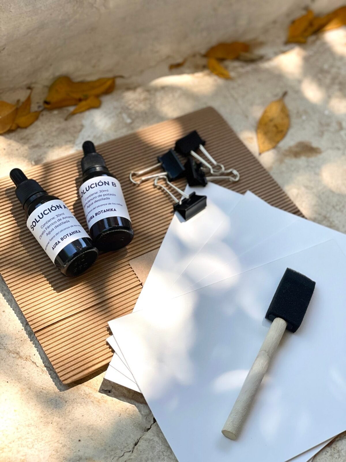 Kit Iniciación a la Cianotipia