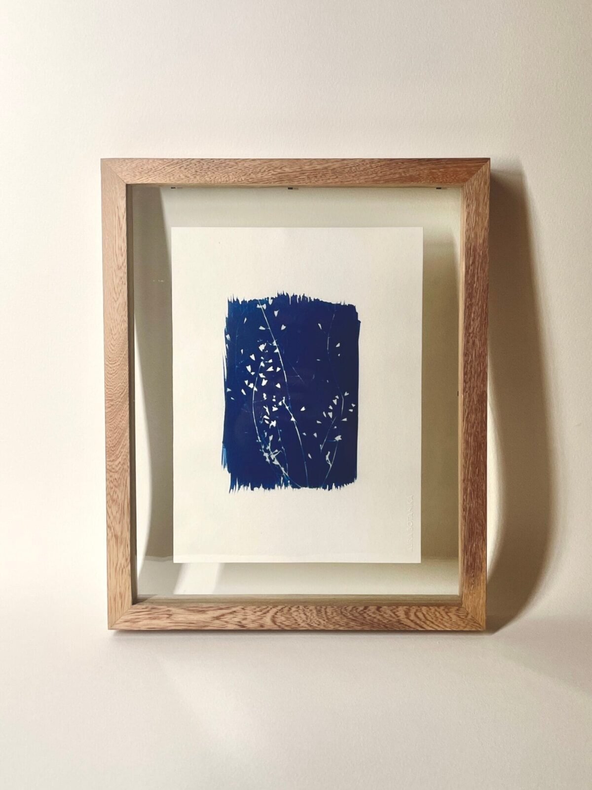 Noche estrellada · Carta enmarcada