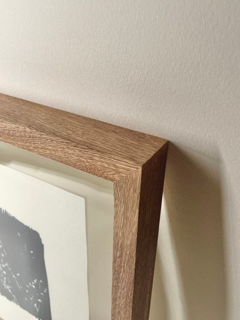 Noche estrellada · Carta enmarcada