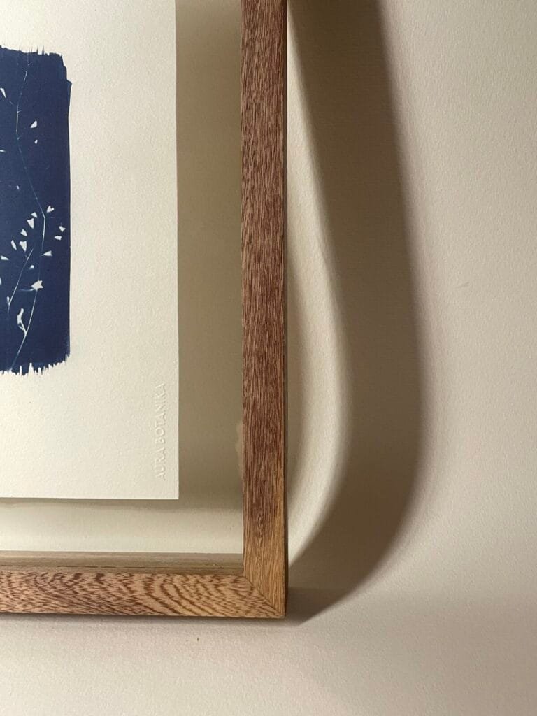 Noche estrellada · Carta enmarcada