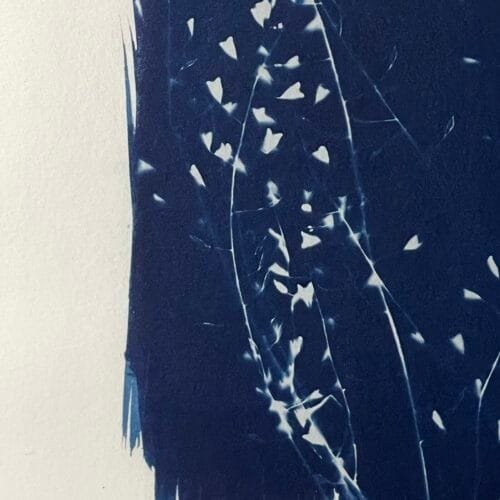 Noche estrellada · Carta enmarcada