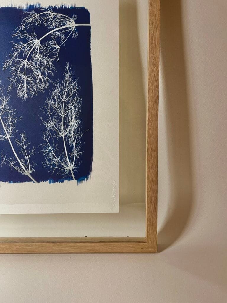 IMG_6127 Hinojos · Doble carta enmarcada