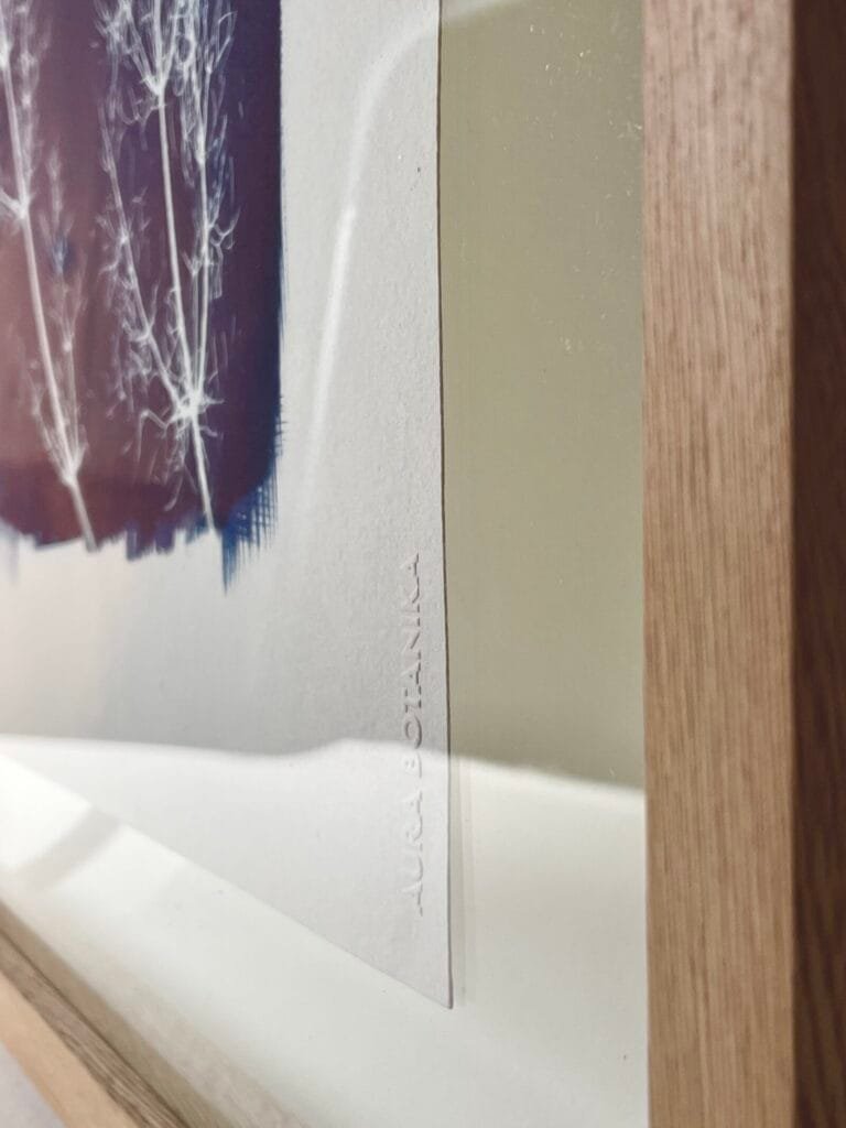 IMG_6132 Hinojos · Doble carta enmarcada