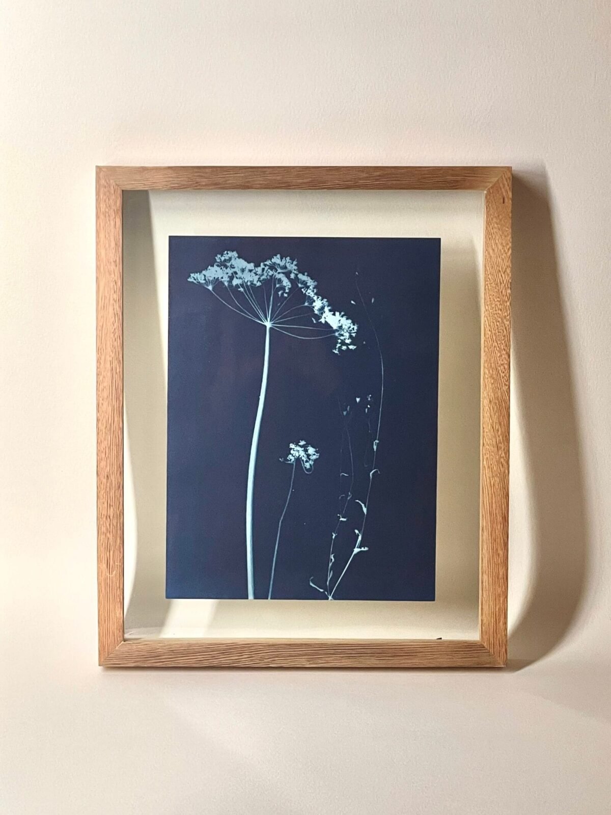 Sombrilla · Carta enmarcada